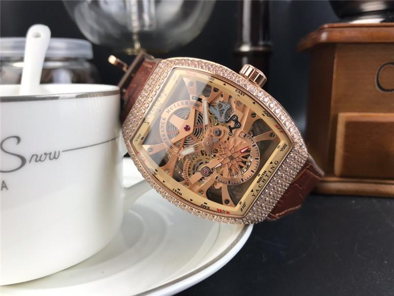 Replica Franck Muller 904l Stainless Steel Automatic Machine Watch 42MM