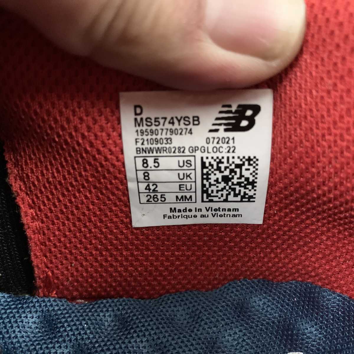Replica New Balance Shoe New Balance NB574  MS574YSB  36-45