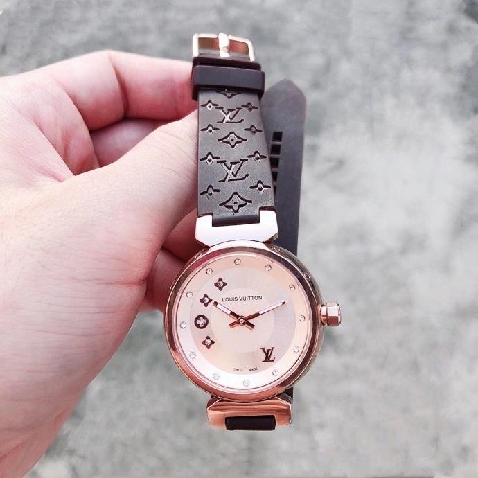 Replica LOUIS VUITTON LV 904l Stainless Steel Quartz Watch 33MM