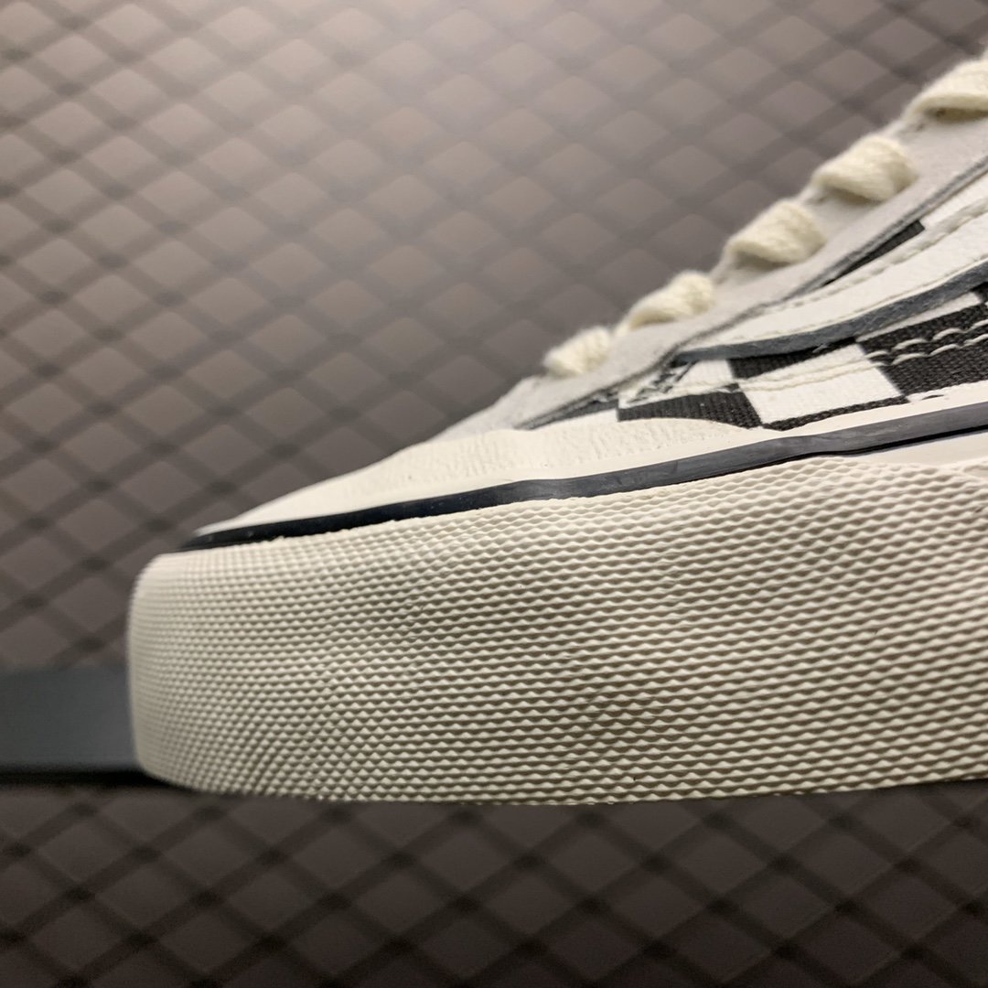 Replica Vans Shoe Vans Style 36 Gray Black White Size 35-44