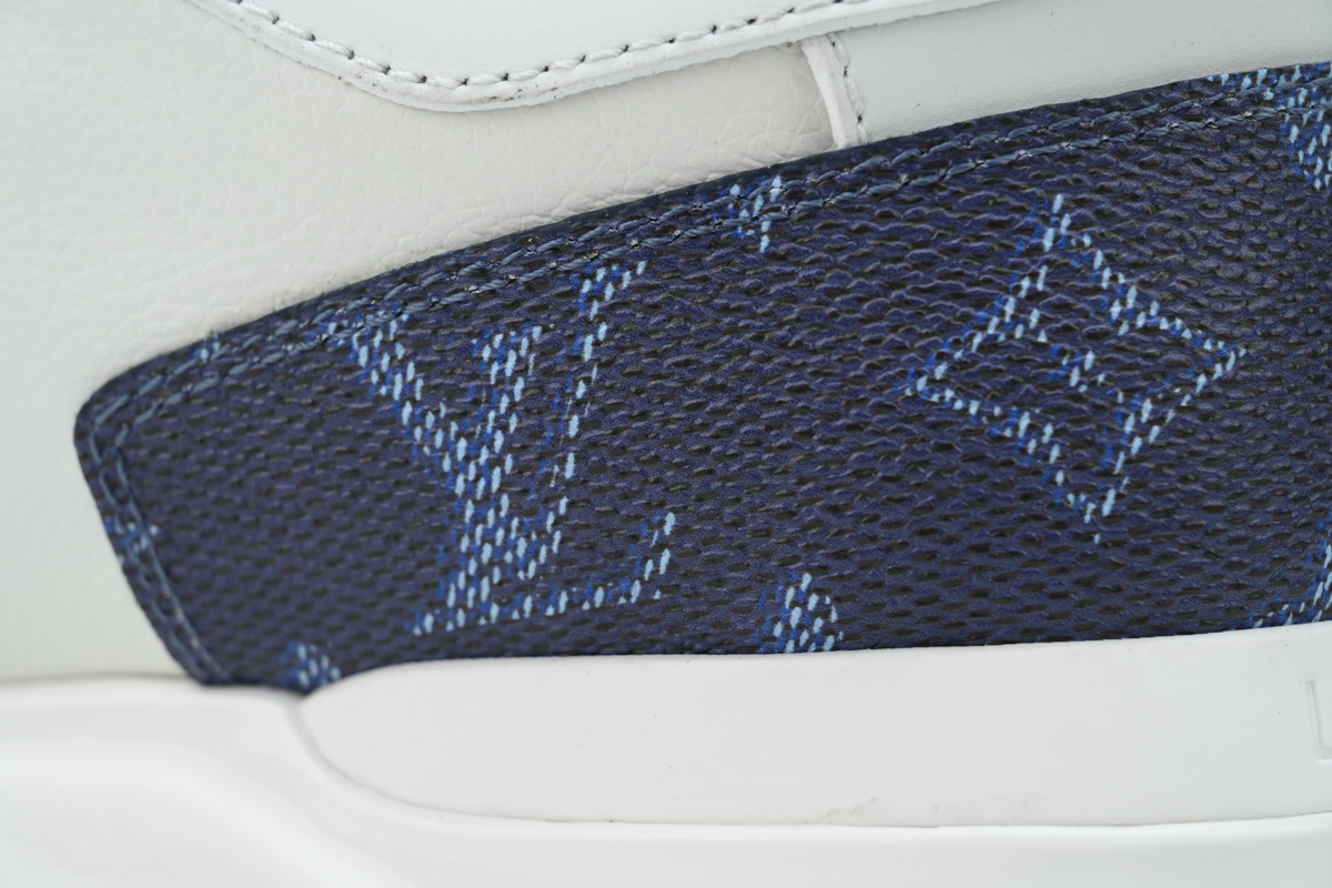 Replica LV Shoe  LV Run Away White Blue