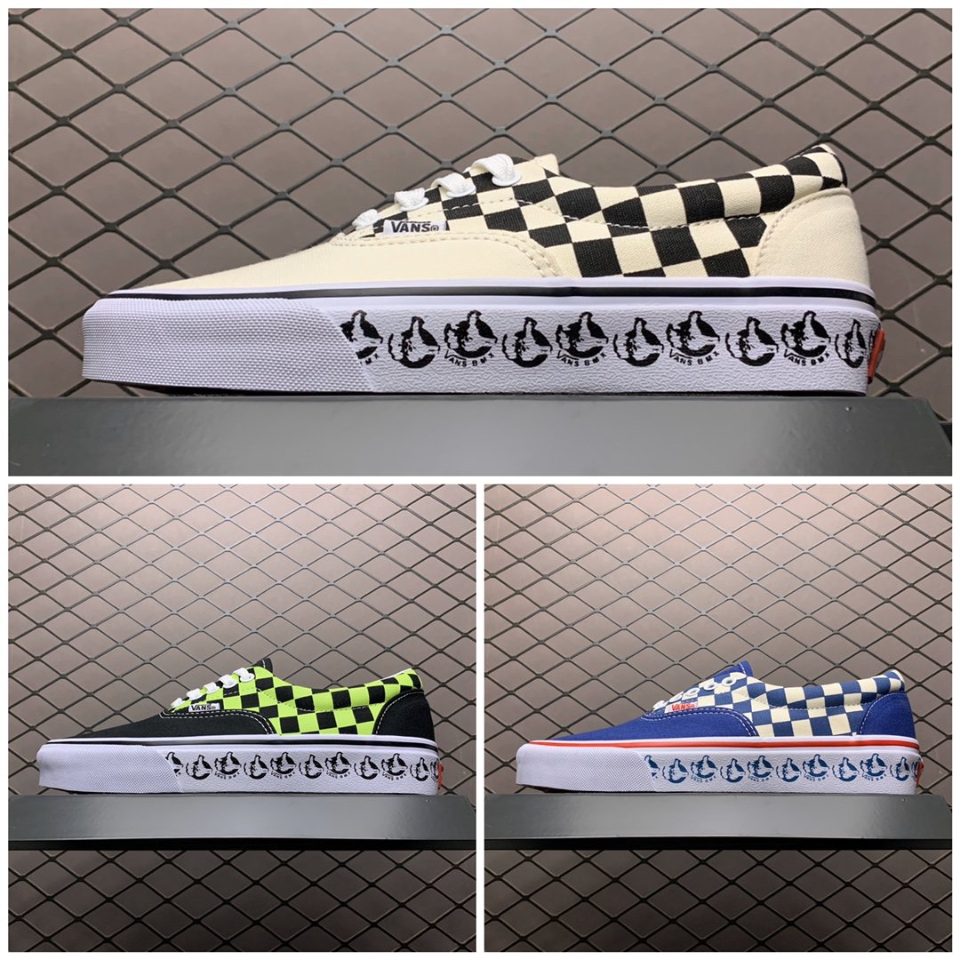 Replica Vans Shoe Vans Era Black Green Size 35-44