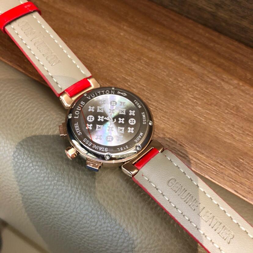Replica LOUIS VUITTON LV 904l Stainless Steel Quartz Watch 33MM