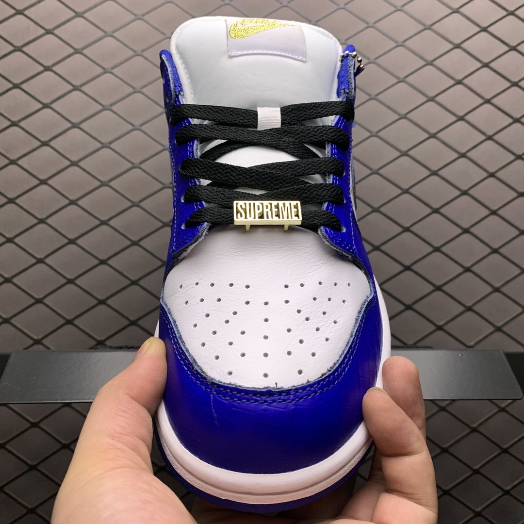 Replica Nike Dunk SB Shoe Supreme x Nike SB Dunk Low SUP DH3228-100 36-47.5