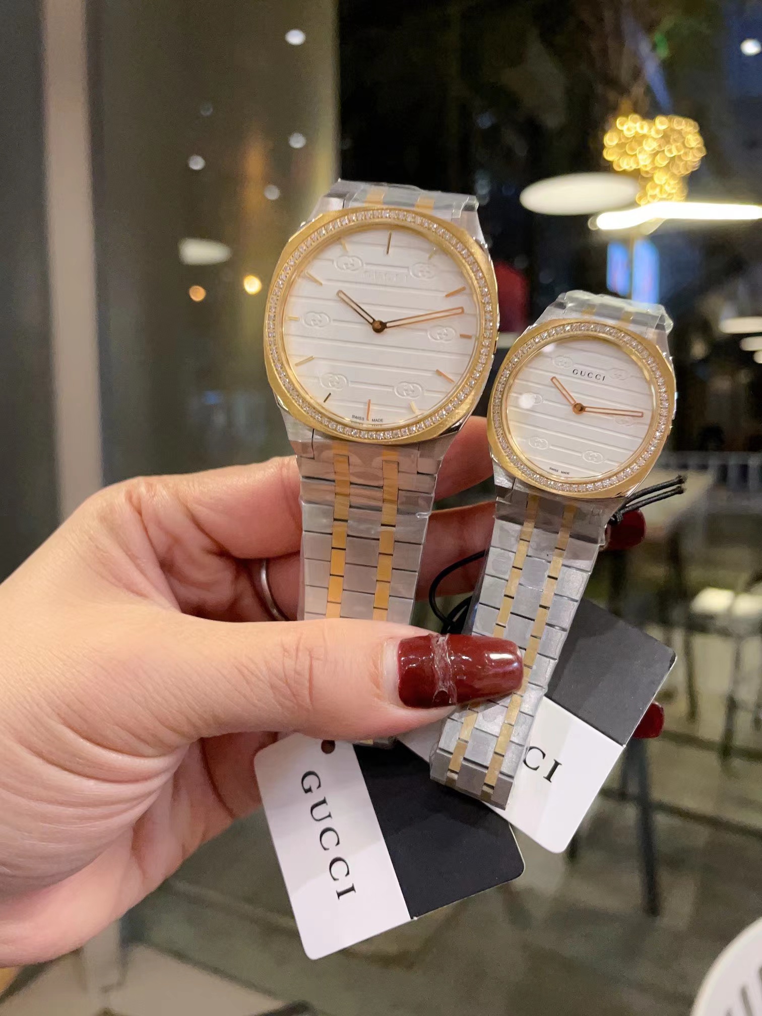 Replica Gucci 904l Stainless Steel Quartz Watch 30MM 38MM