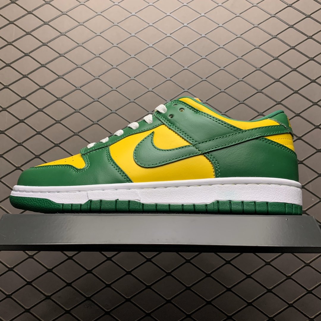 Replica Nike Dunk SB Shoe Nike Dunk Low SP Brazil CU1727-700 36-46