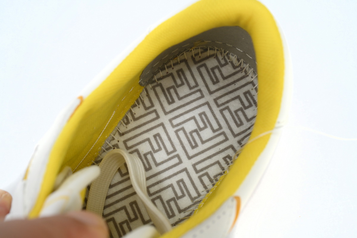 Replica Fendi Shoe Fendi Match White Yellow