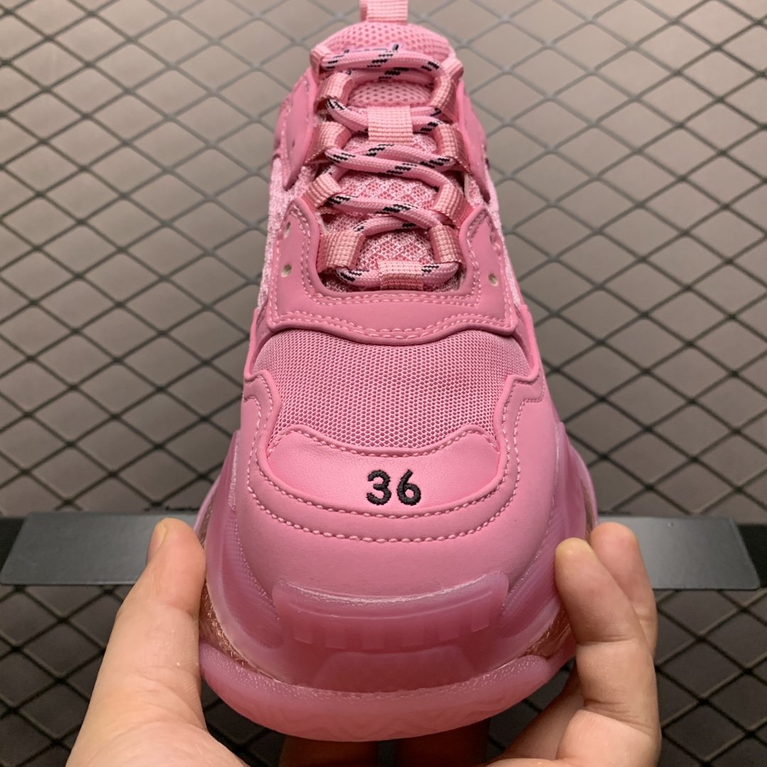 Replica Balenciaga Shoe Balenciaga  Triple S 3.0 PINK 36-45
