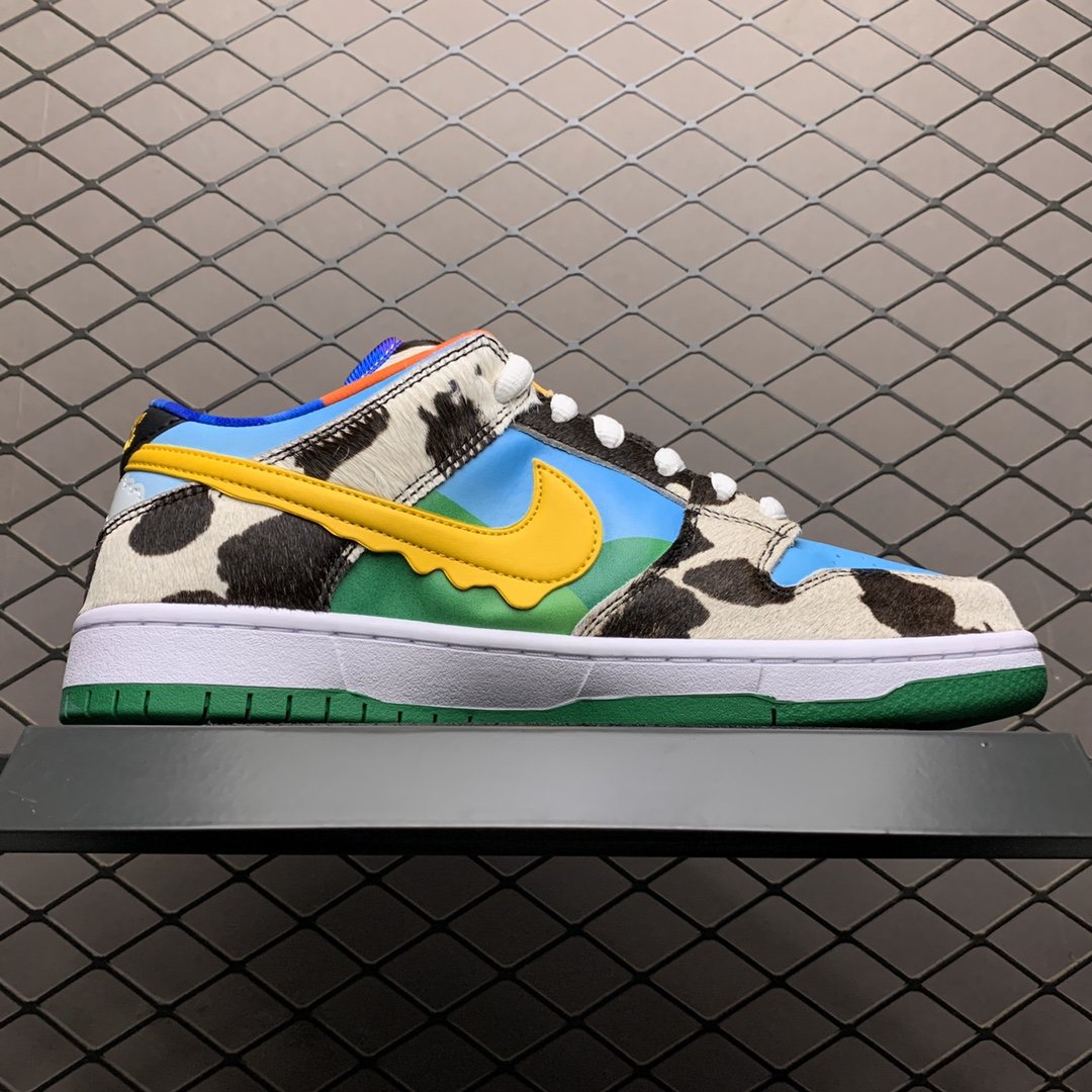 Replica Nike Dunk SB Shoe Ben u0026 Jerrys x Nike SB Dunk Low Pro QS CU3244-100 36-47.5