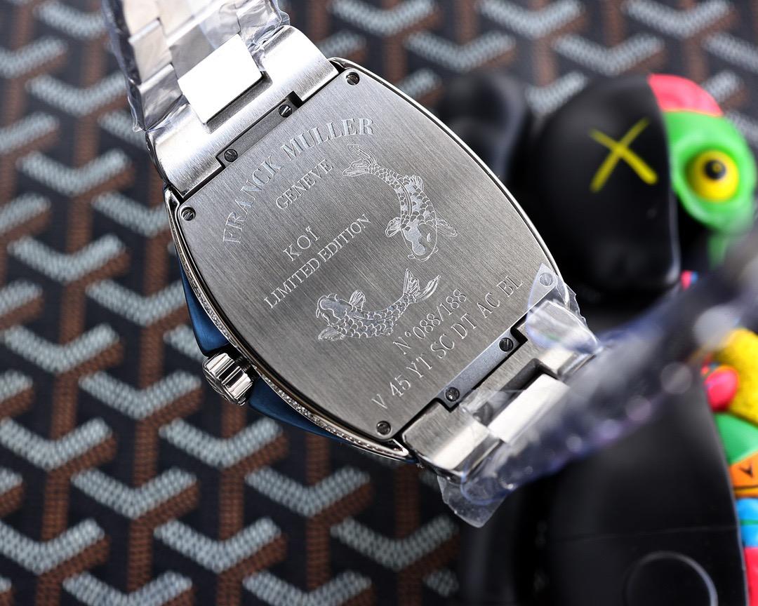 Replica Franck Muller 904l Stainless Steel Automatic Machine Watch 44MM