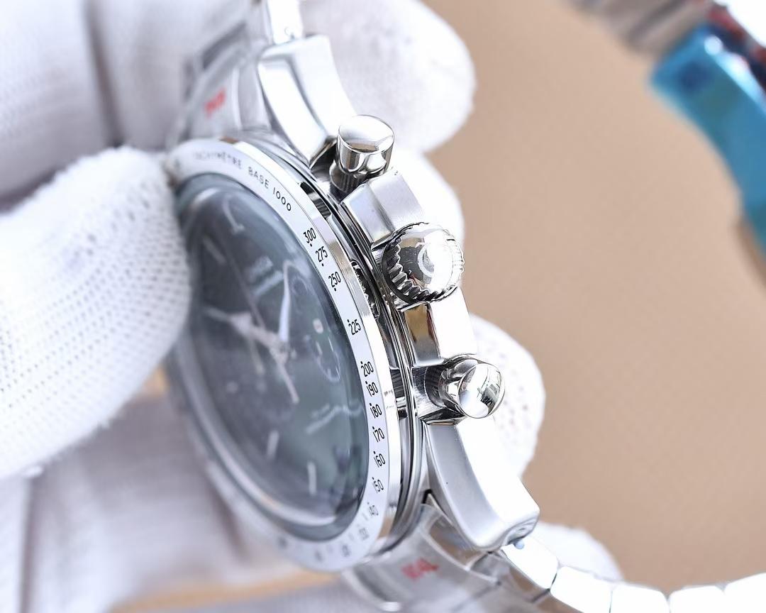 Replica OMEGA Speedmaster 904l Stainless Steel Quartzl Watch 44MM