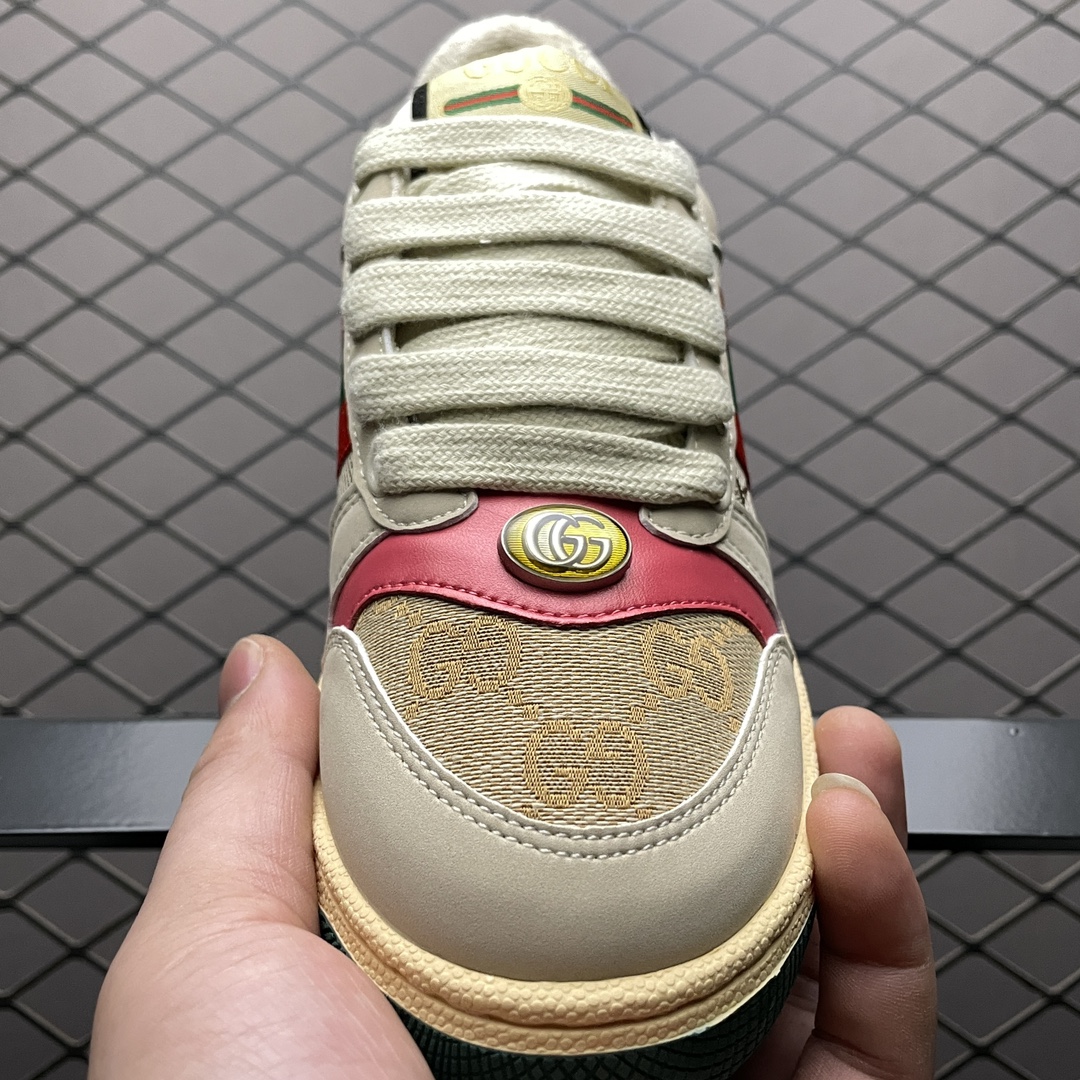 Replica GUCCI Shoe Gucci Screener Youth ShoesSize 27 28 29 30 31 32 33 34 35a