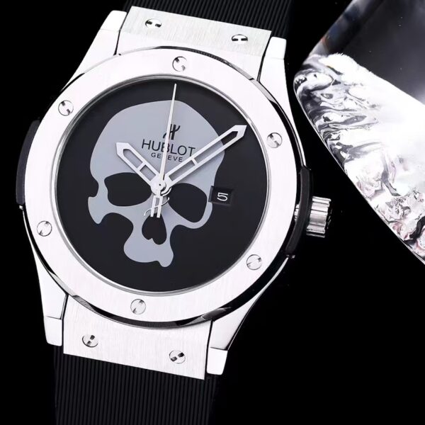Replica hublot 904l Stainless Steel Automatic Machine Watch 42MM