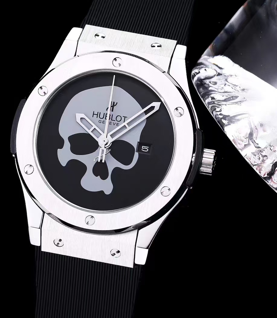Replica hublot 904l Stainless Steel Automatic Machine Watch 42MM
