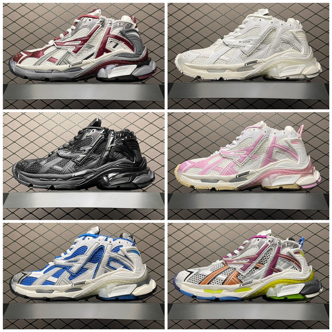Replica Balenciaga Shoe Balenciaga Runner X-Pander 7.0 GRAY RED SIZE 35-46_01177