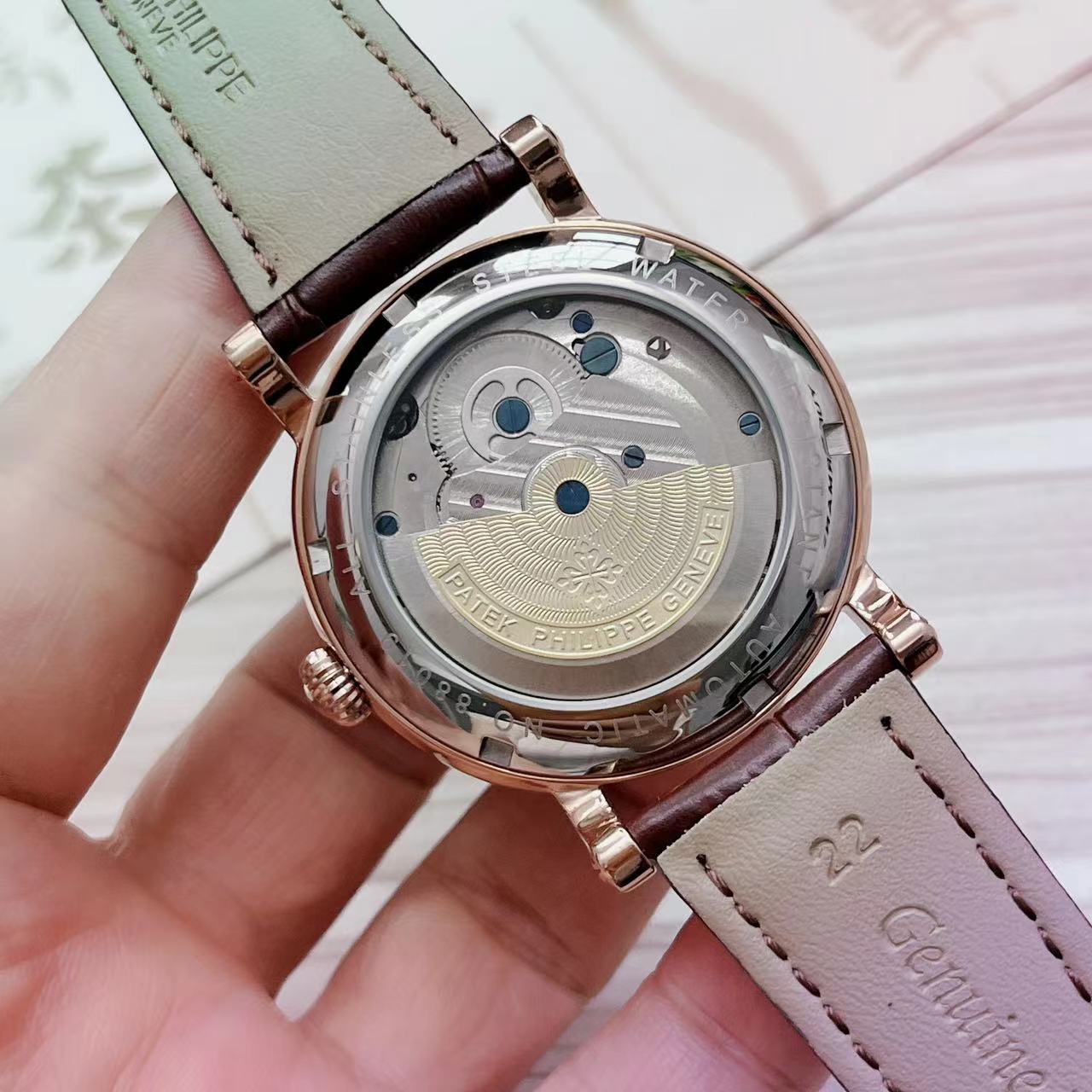 Replica Patek Philippe Tourbillon 904l Stainless Steel Automatic Mechanical Watch 43mm