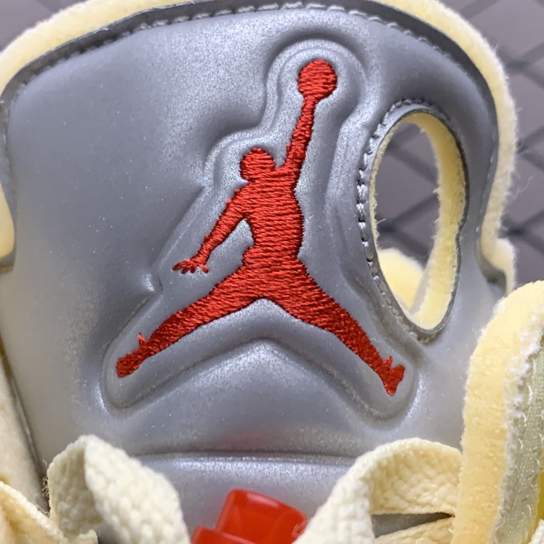 Replica OFF White Shoe OFF-White x Air Jordan 5 Retro SP OW CT8480-100 36-46 Size W5.5-M12
