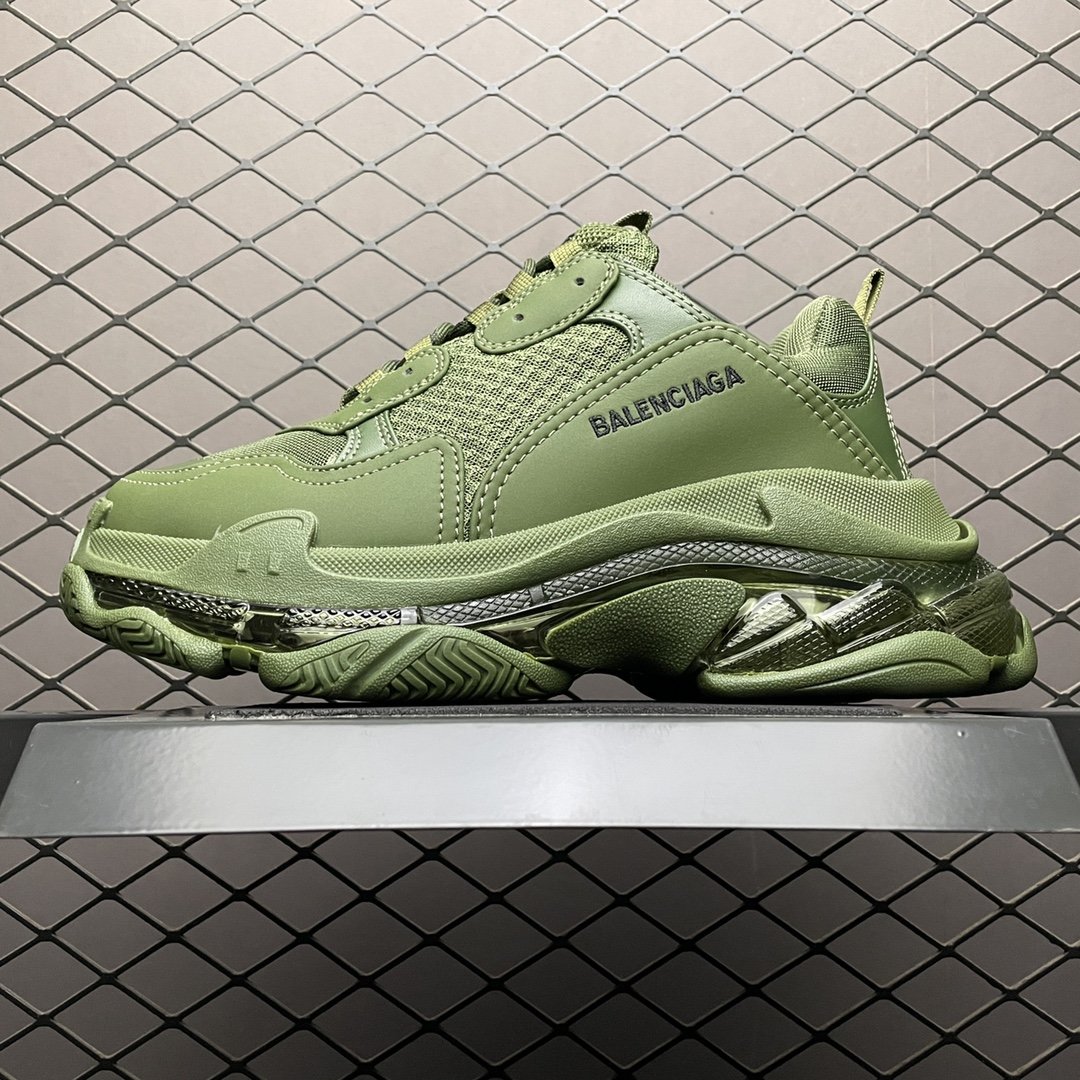 Replica Balenciaga Shoe Balenciaga Triple S 3.0 GREEN 35-46