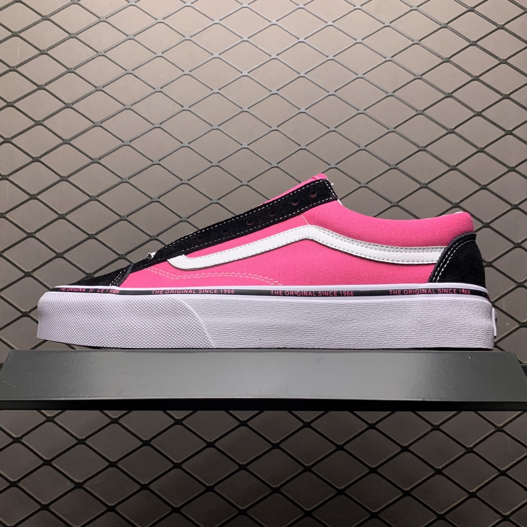 Replica Vans Shoe Vans Style 36 BLACK PINK 35-44