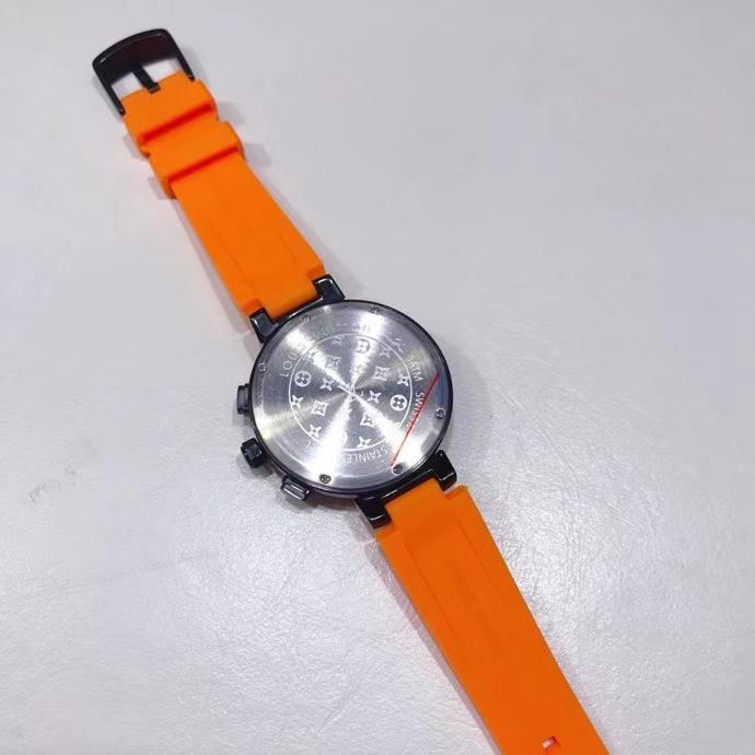 Replica LOUIS VUITTON LV 904l Stainless Steel Quartz Watch 41MM
