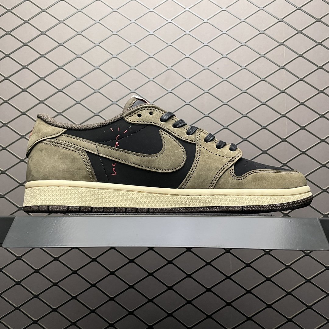 Replica Air Jordan Shoe Travis Scott x Air Jordan 1 AJ1 CQ4277-001 Size 36-47