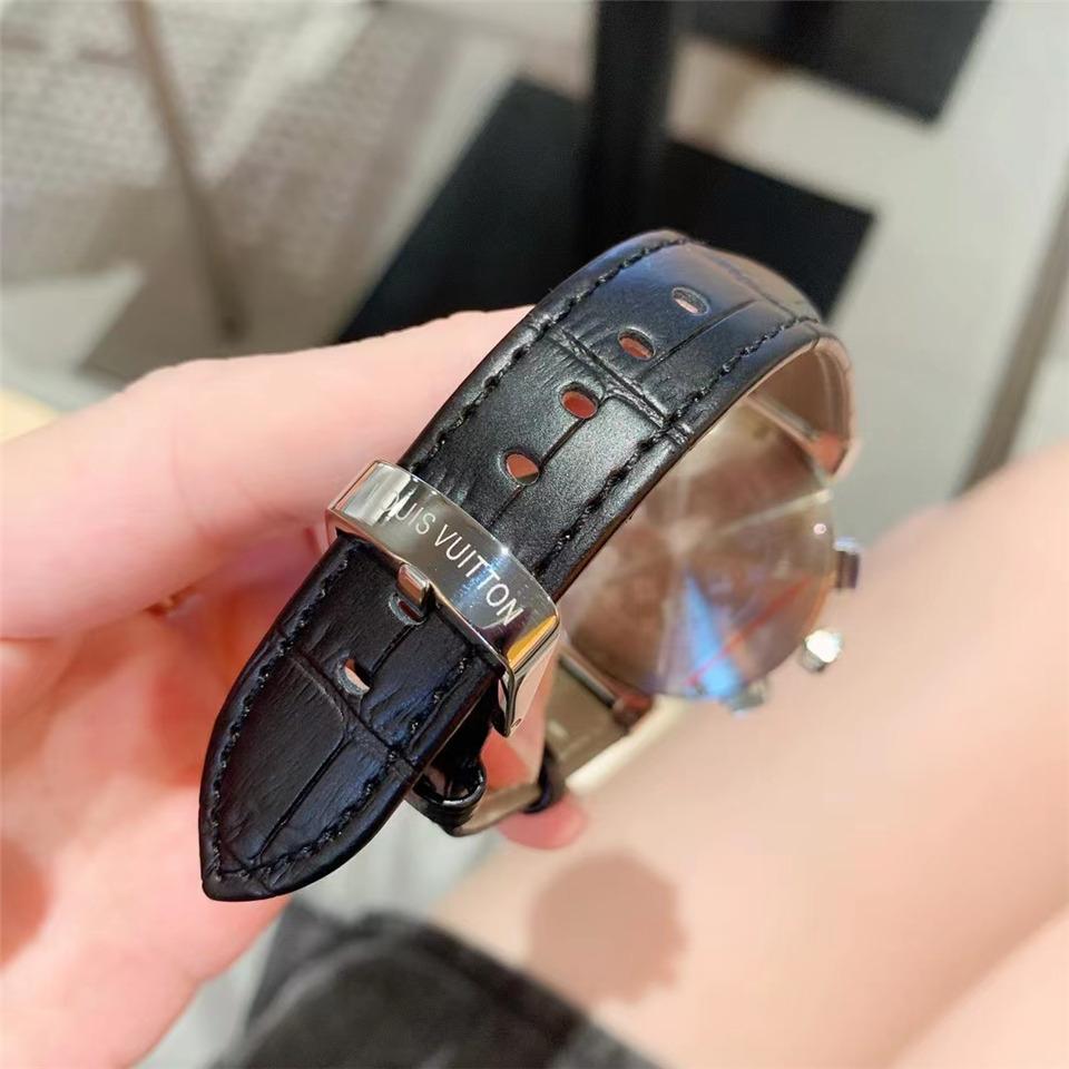 Replica LOUIS VUITTON LV 904l Stainless Steel Quartz Watch 41MM