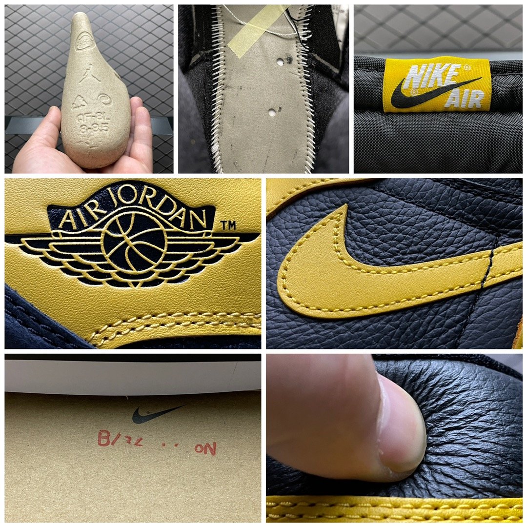 Replica Air Jordan Shoe Air Jordan 1 Pollen 555088-701 Size 40-47