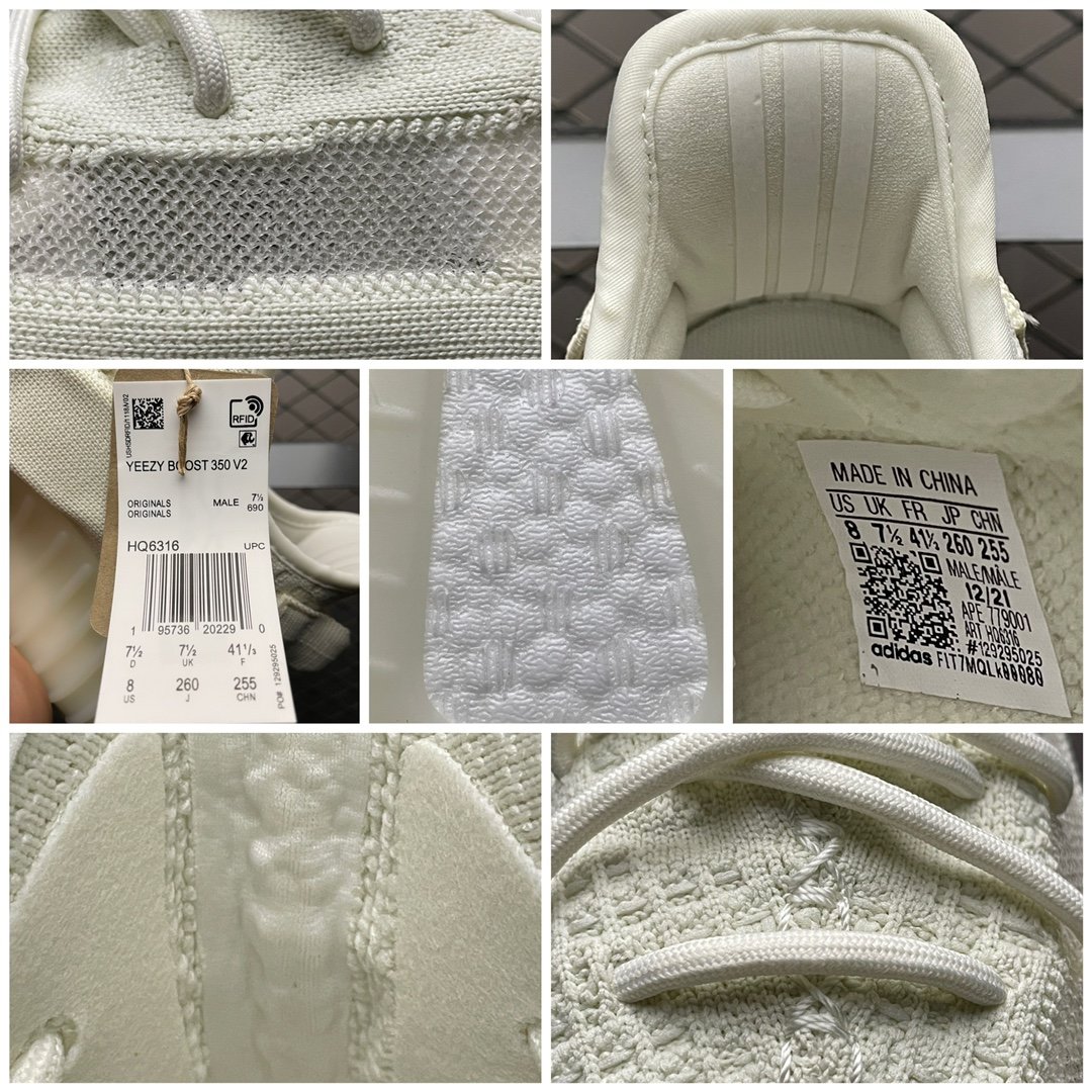 Replica Adidas Yeezy Shoe Adidas Yeezy 350V2 Bone2.0 HQ6316Size 36-48