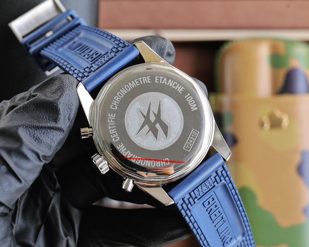 Replica BREITLING 904l Stainless Steel Quartz Watch 43MM