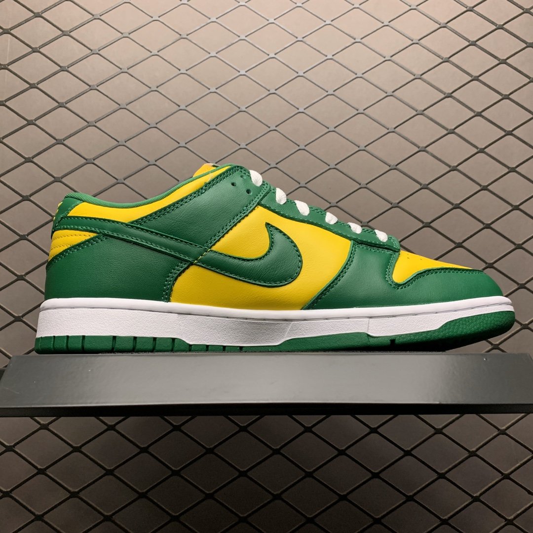 Replica Nike Dunk SB Shoe Nike Dunk Low SP Brazil CU1727-700 36-46