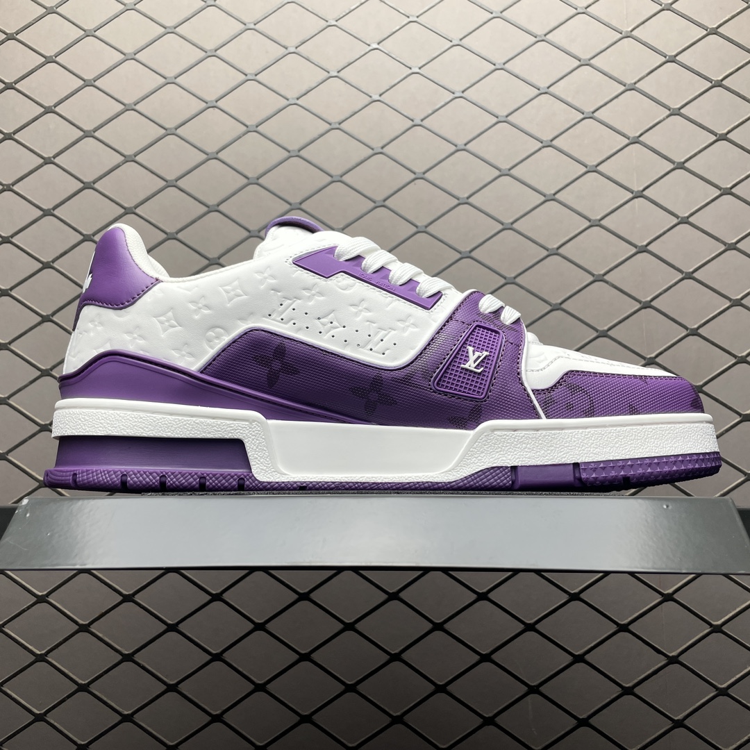 Replica Louis Vuitton Shoe Louis Vuitton LV Trainer size 38-45