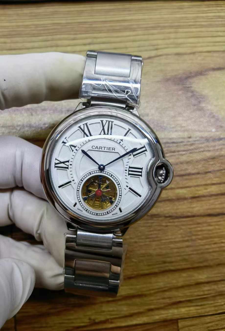 Replica Cartier 904l Stainless Steel Automatic Machine Watch 44MM