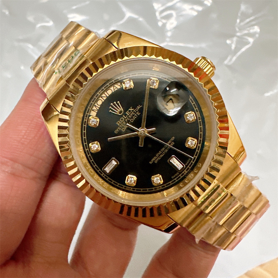 Replica Rolex DayDate 904l Stainless Steel Automatic Mechanical Watch 36mm