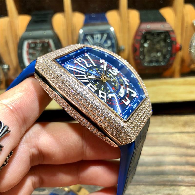 Replica Franck Muller 904l Stainless Steel Automatic Machine Watch 42MM