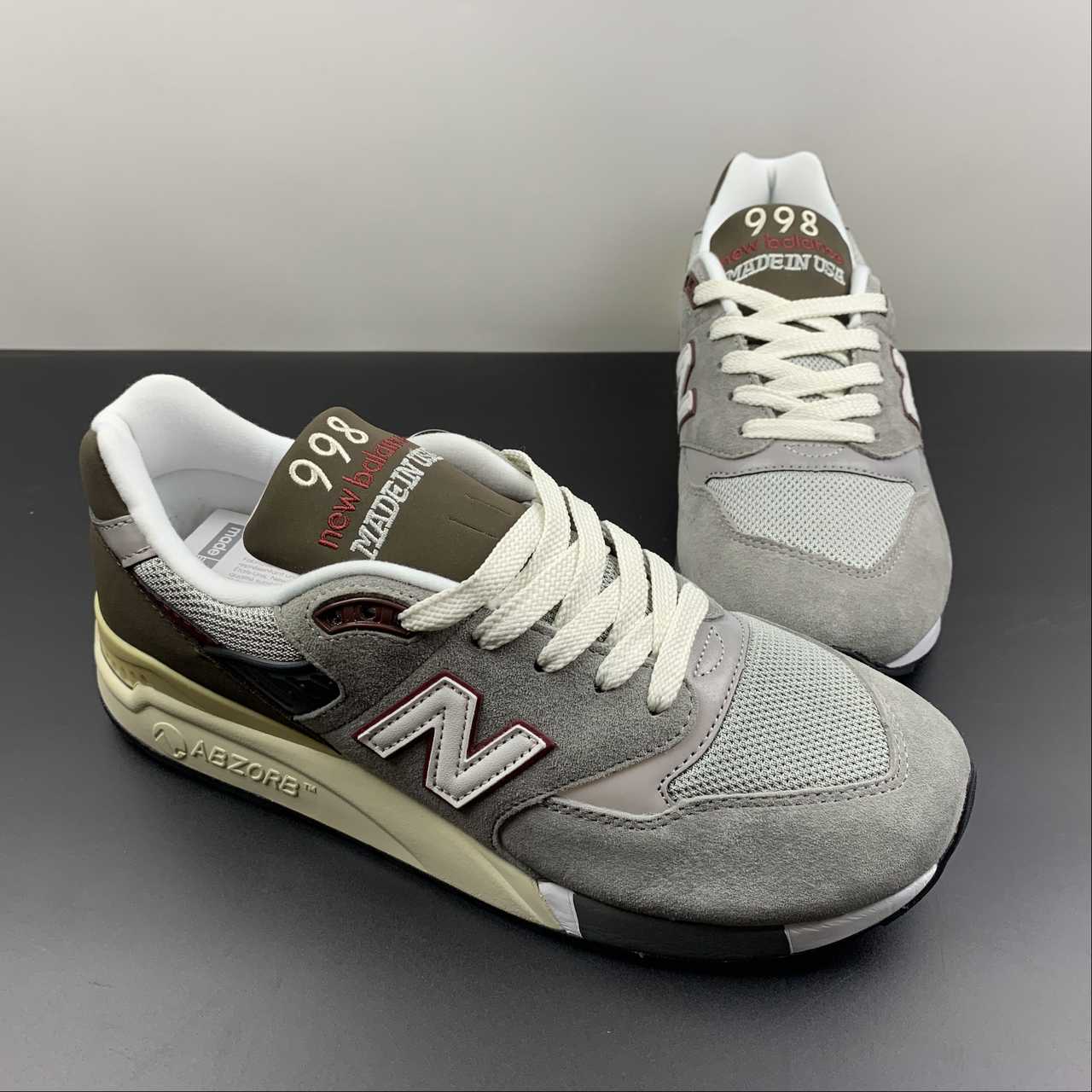 Replica New Balance Shoe New Balance NB998 M998GB   39.5 40 40.5 41.5 42 42.5 43 44