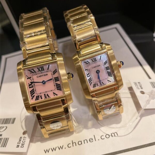 Replica Cartier Tank 904l Stainless Steel Quartz Watch 25mm 20mm
