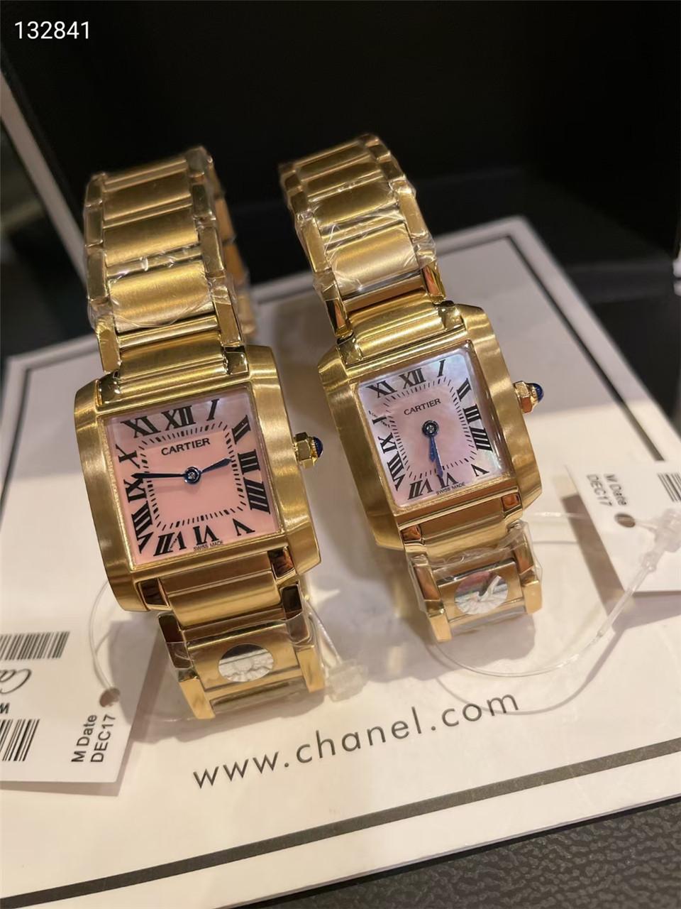Replica Cartier Tank 904l Stainless Steel Quartz Watch 25mm 20mm