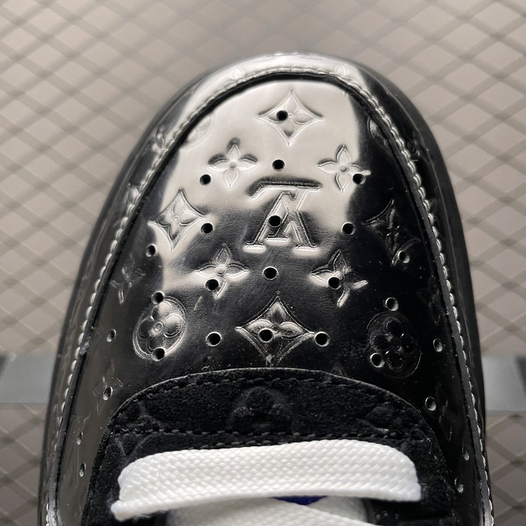 Replica Louis Vuitton Shoe Louis Vuitton x Nike Air Force Black Yellow Size 38-45 65P