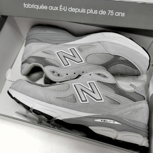 Replica New Balance Shoe M990GY3 New Balance 990v3 Grey