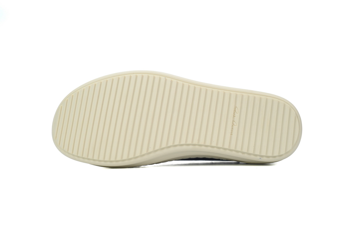Replica Rick Owens Shoe  Rick Owens Strobe Vintage Low ‘Black Milk’