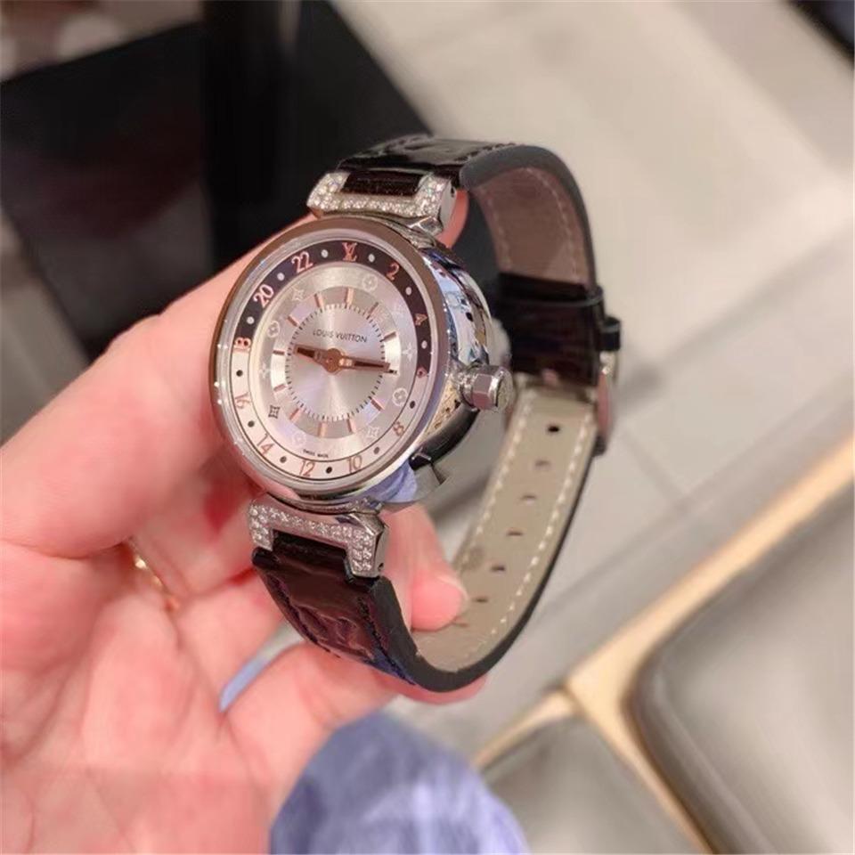 Replica LOUIS VUITTON LV 904l Stainless Steel Quartz Watch 33MM