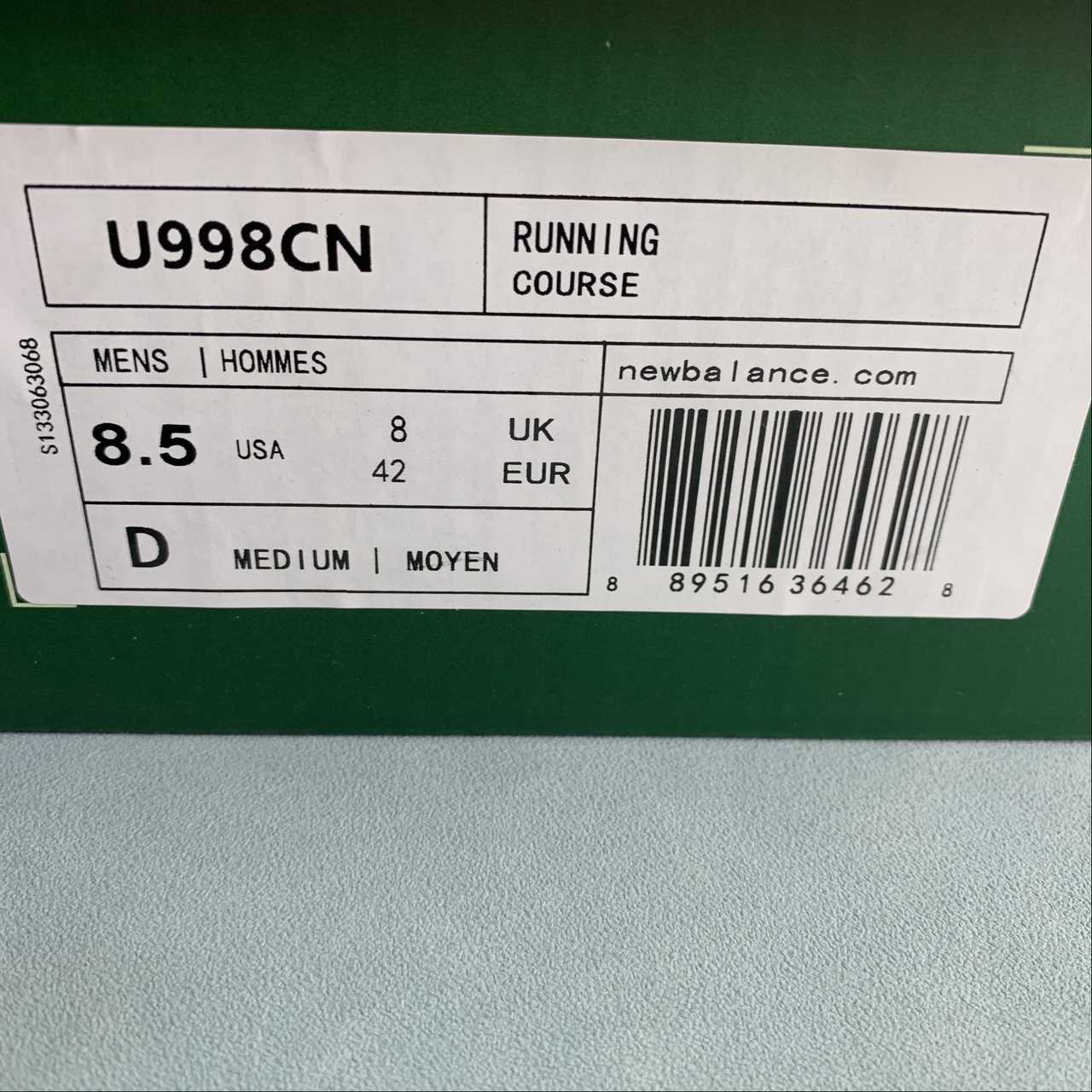 Replica New Balance Shoe New Balance NB998 U998CN  36-45