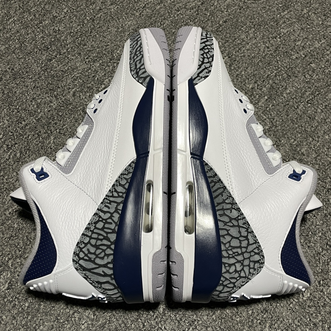 Replica Air Jordan Shoe Air Jordan 3 Midnight Navy AJ3   CT8532-140 Size 36-47.5