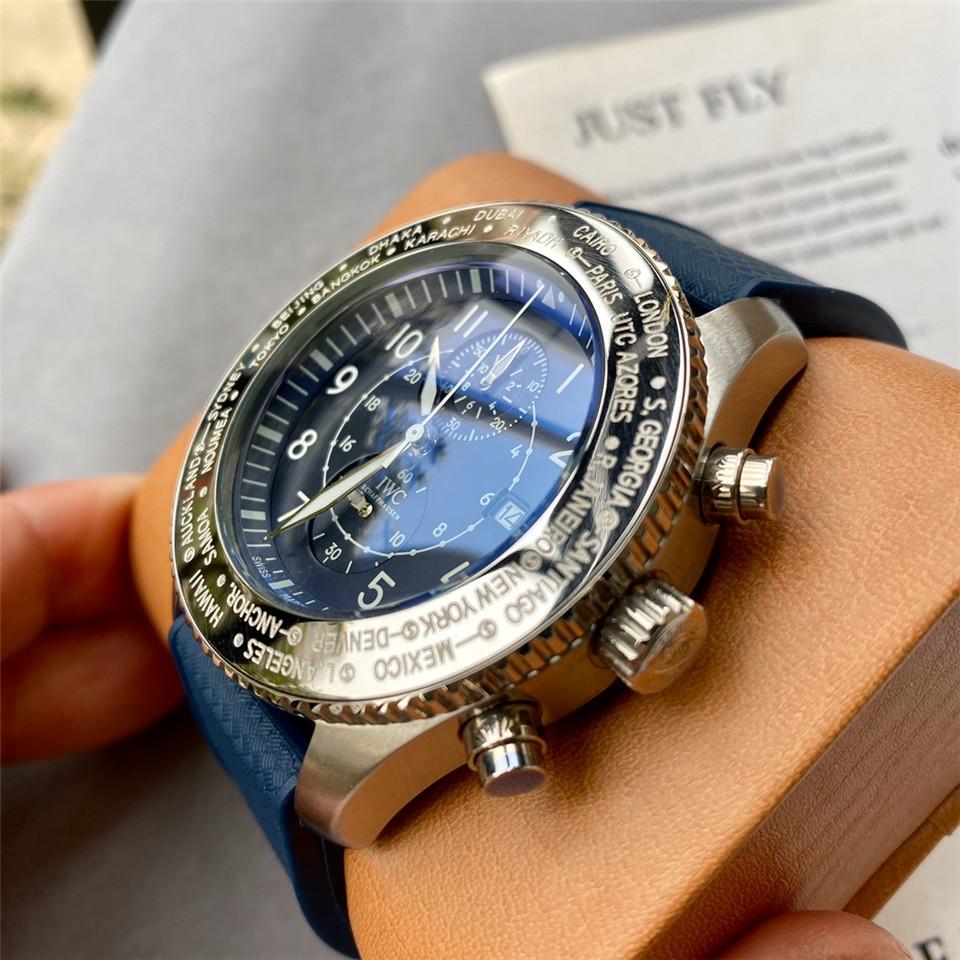 Replica IWC 904l Stainless Steel Quartz Watch 44MM