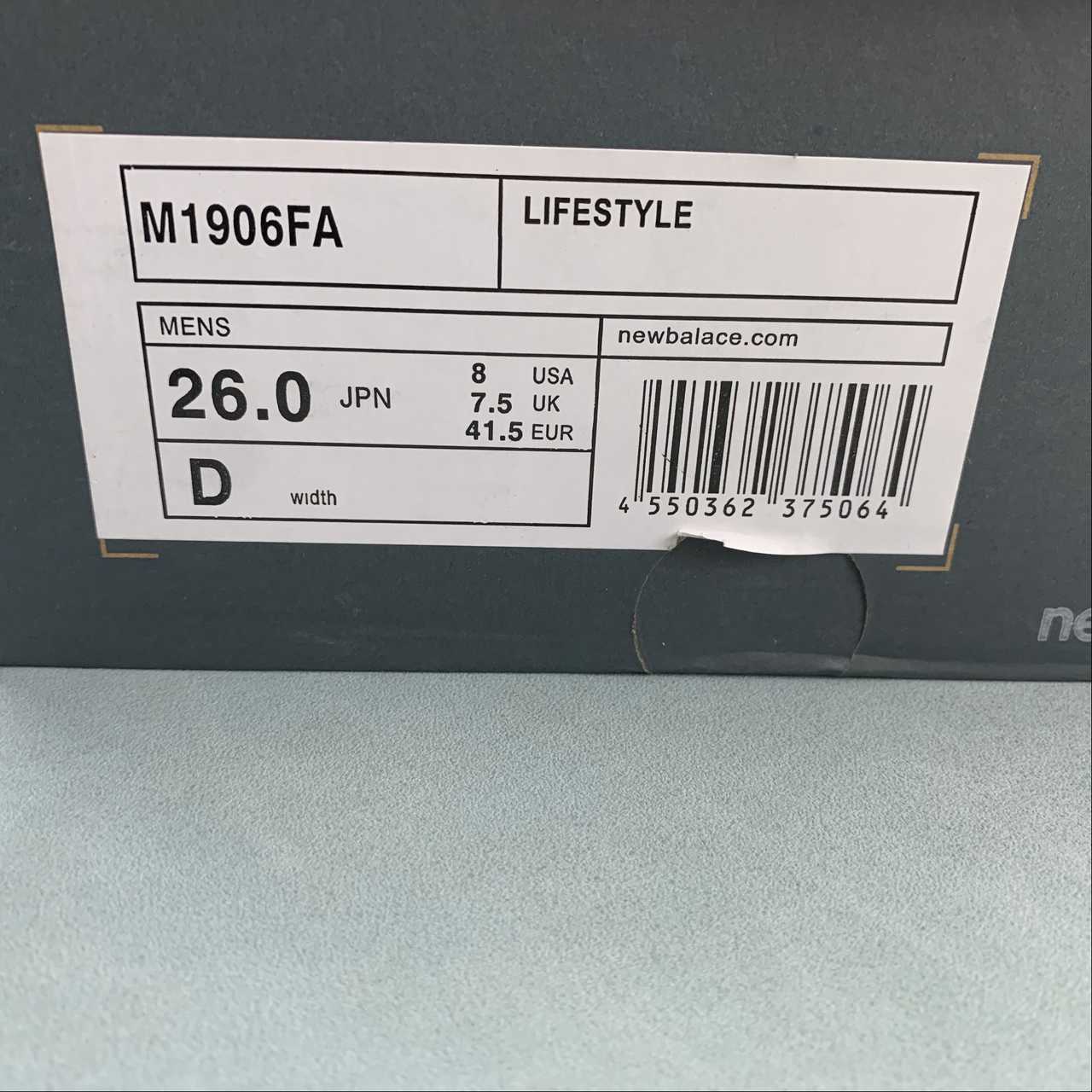 Replica New Balance Shoe New Balance NB1906  M1906FA 36-45