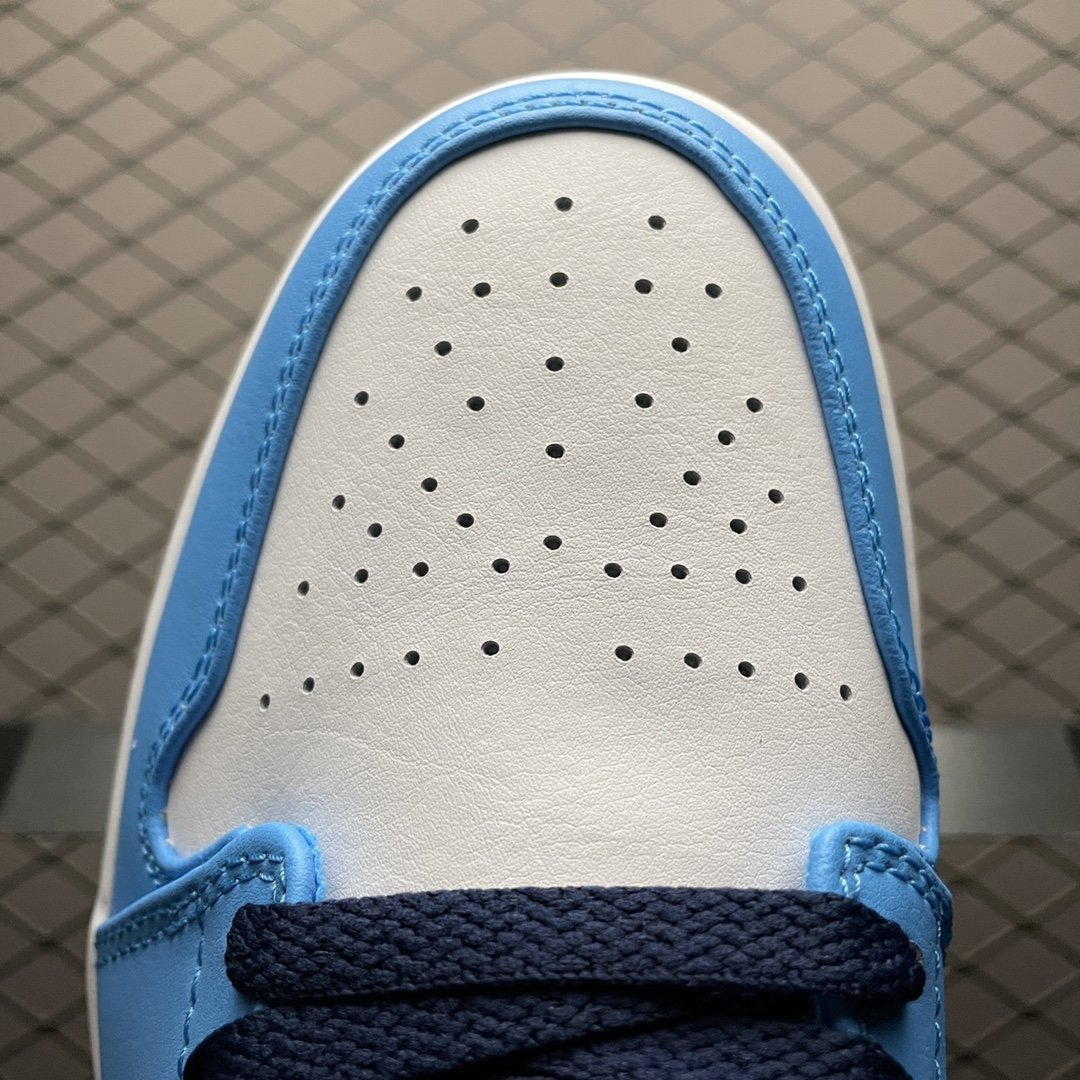 Replica Air Jordan Shoe Air Jordan 1 Low UNC 553558-144 Size 40-45