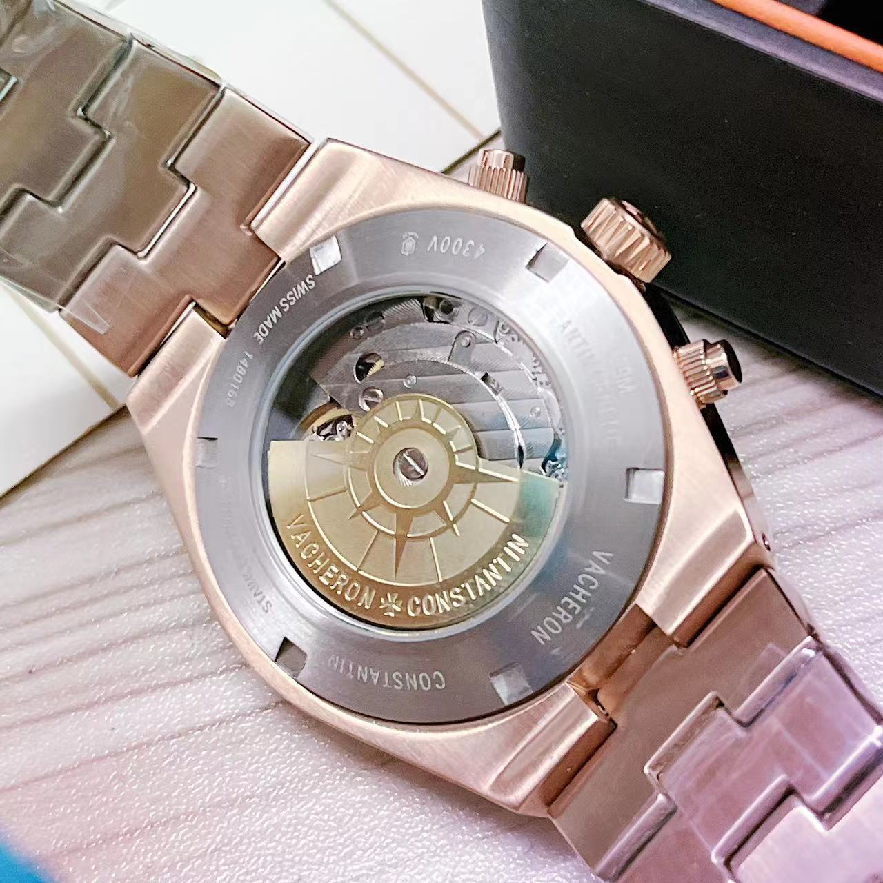 Replica Vacheron Constantin 904l Stainless Steel Automatic Machine Watch 42MM