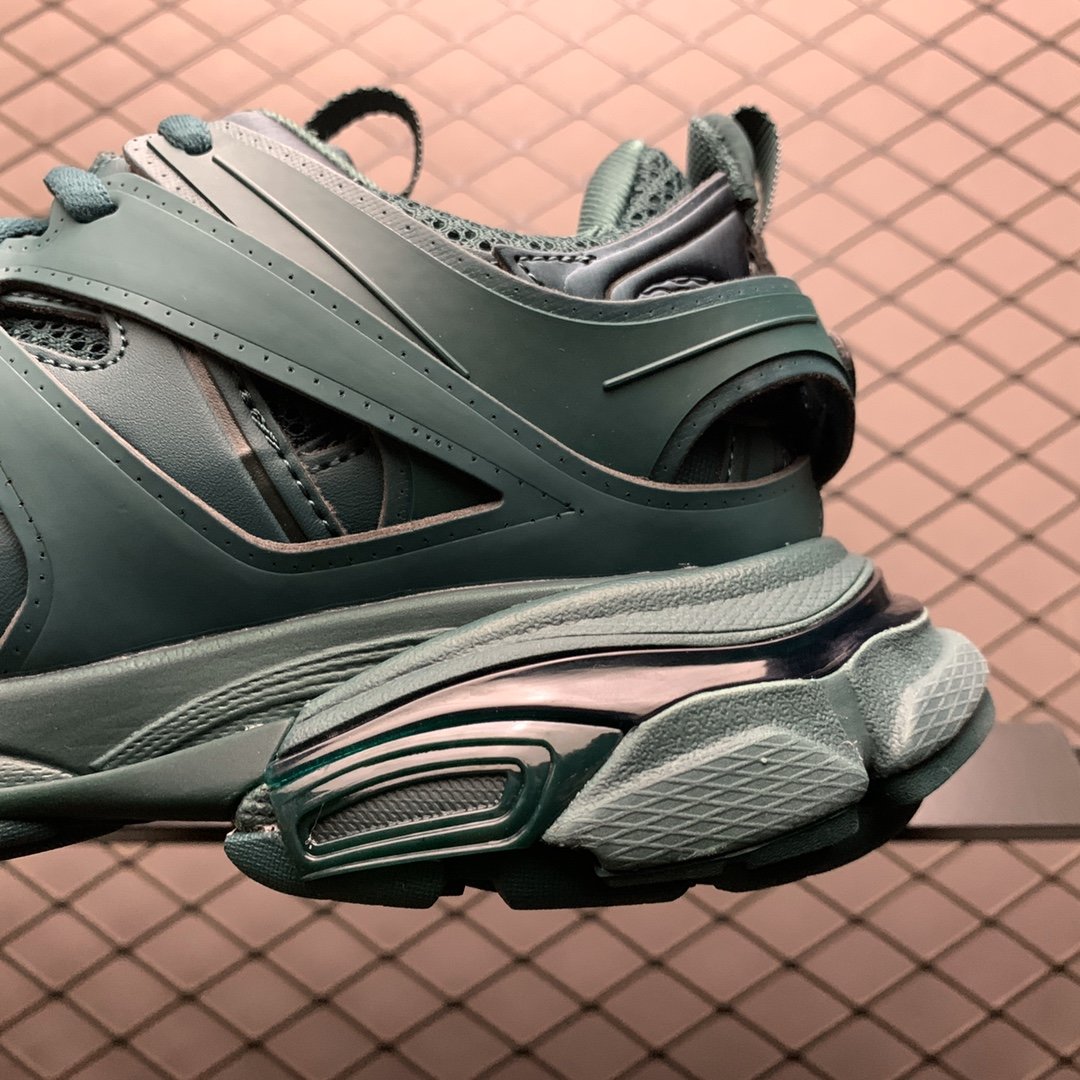 Replica Balenciaga Shoe Balenciaga Track 3.0 Green Size 35-45