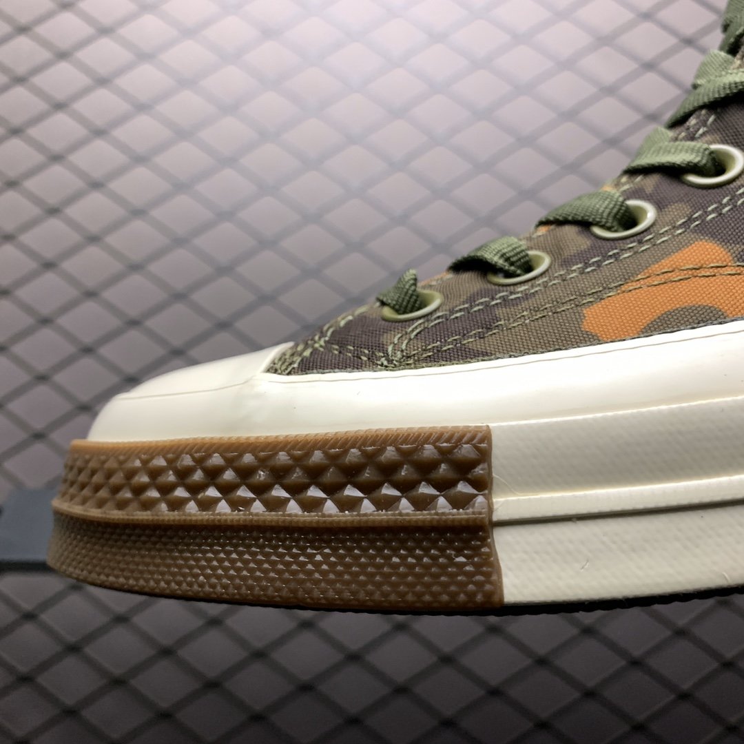 Replica Converse Shoe Converse Chuck 70 Camo Green Size 35-44