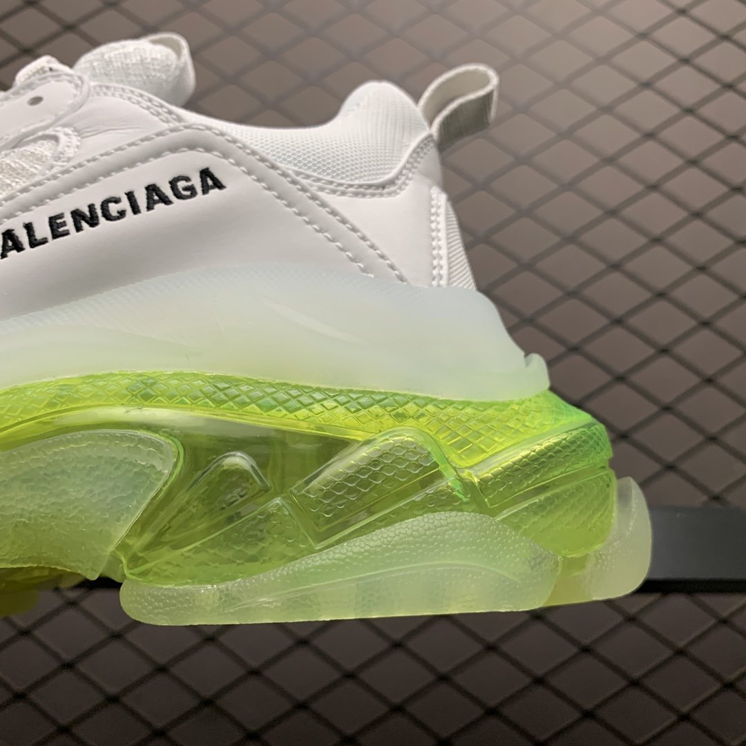 Replica Balenciaga Shoe Balenciaga Triple S 3.0 GRAY GREEN 35-46
